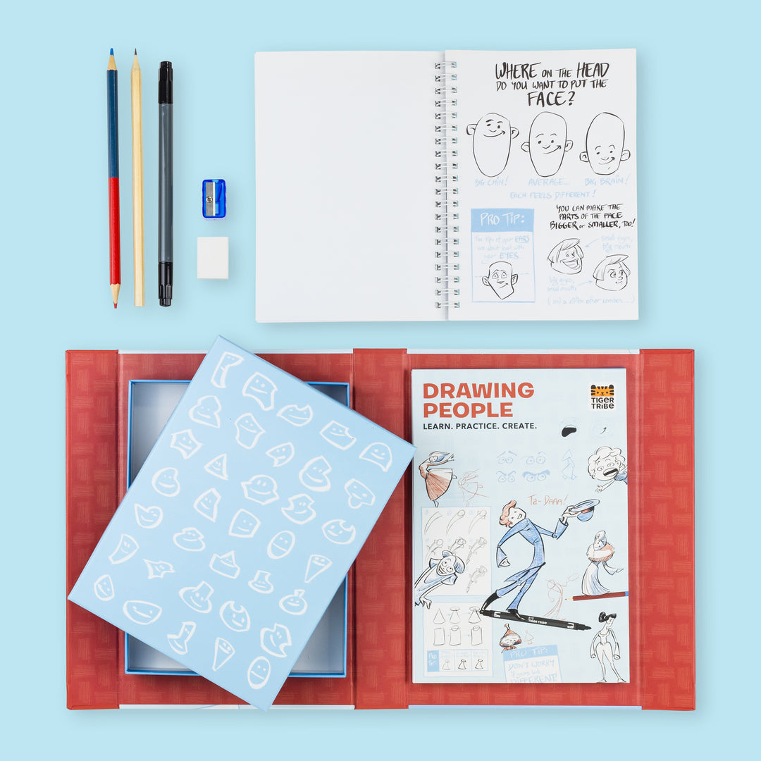 Learn To Draw People Kit - Toy Polloi
