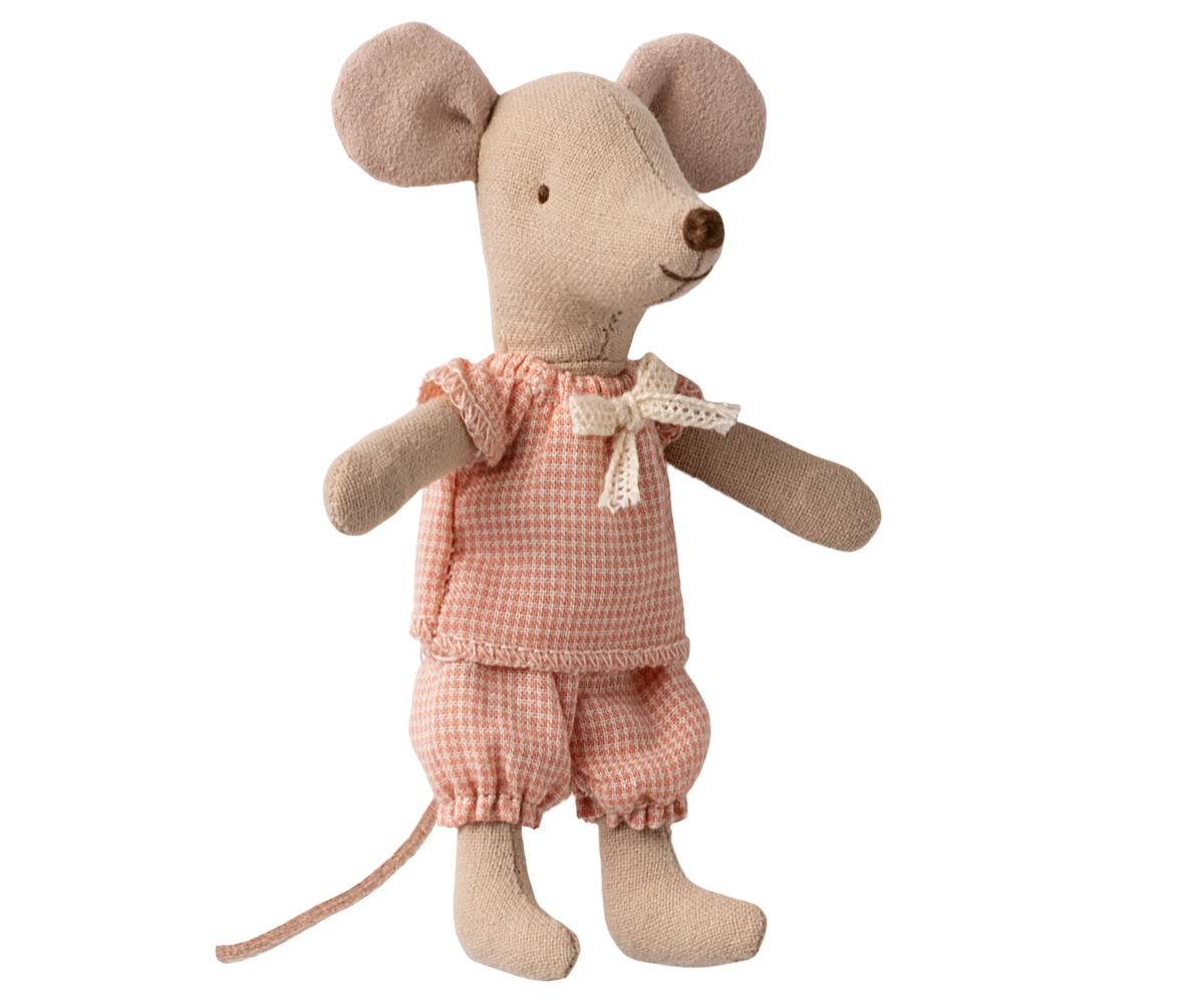 Maileg Mouse Little Sister in Matchbox - Toy Polloi