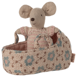 Maileg Mouse Baby & Carrier - Toy Polloi