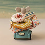 Maileg Mouse Car, Light Blue - Toy Polloi