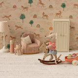 Maileg Mouse Rocking Horse - Toy Polloi