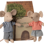 Maileg LouiMax and Stella Mice - Toy Polloi