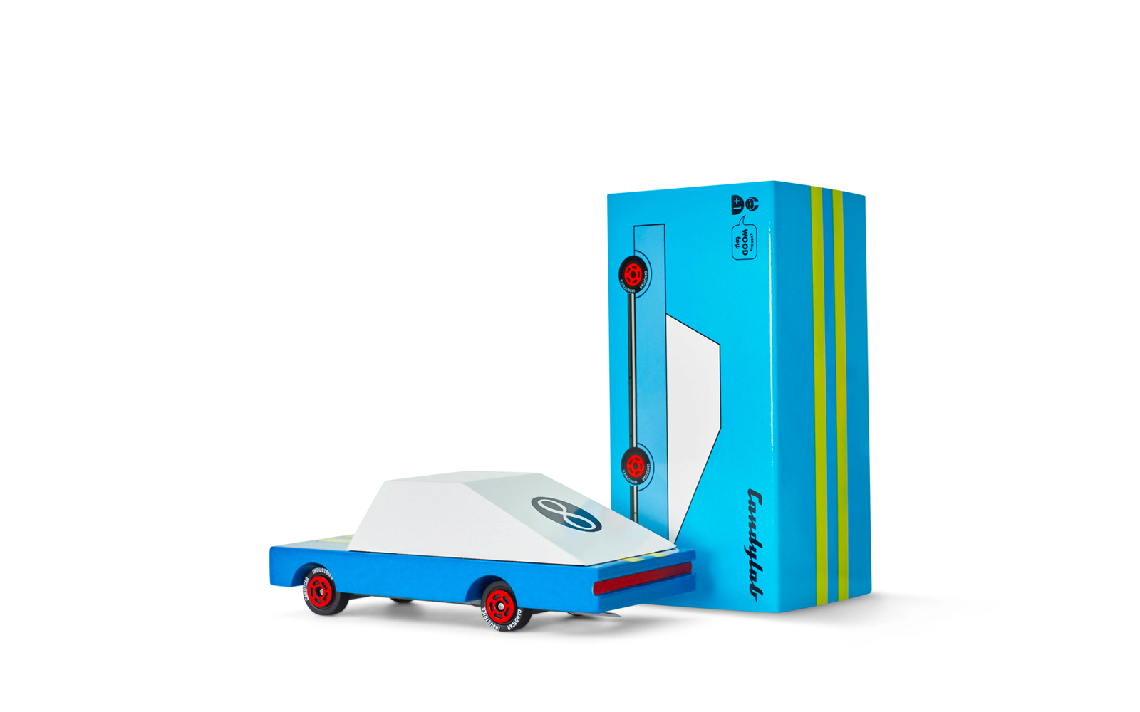 Blue Racer #8 Car - Toy Polloi