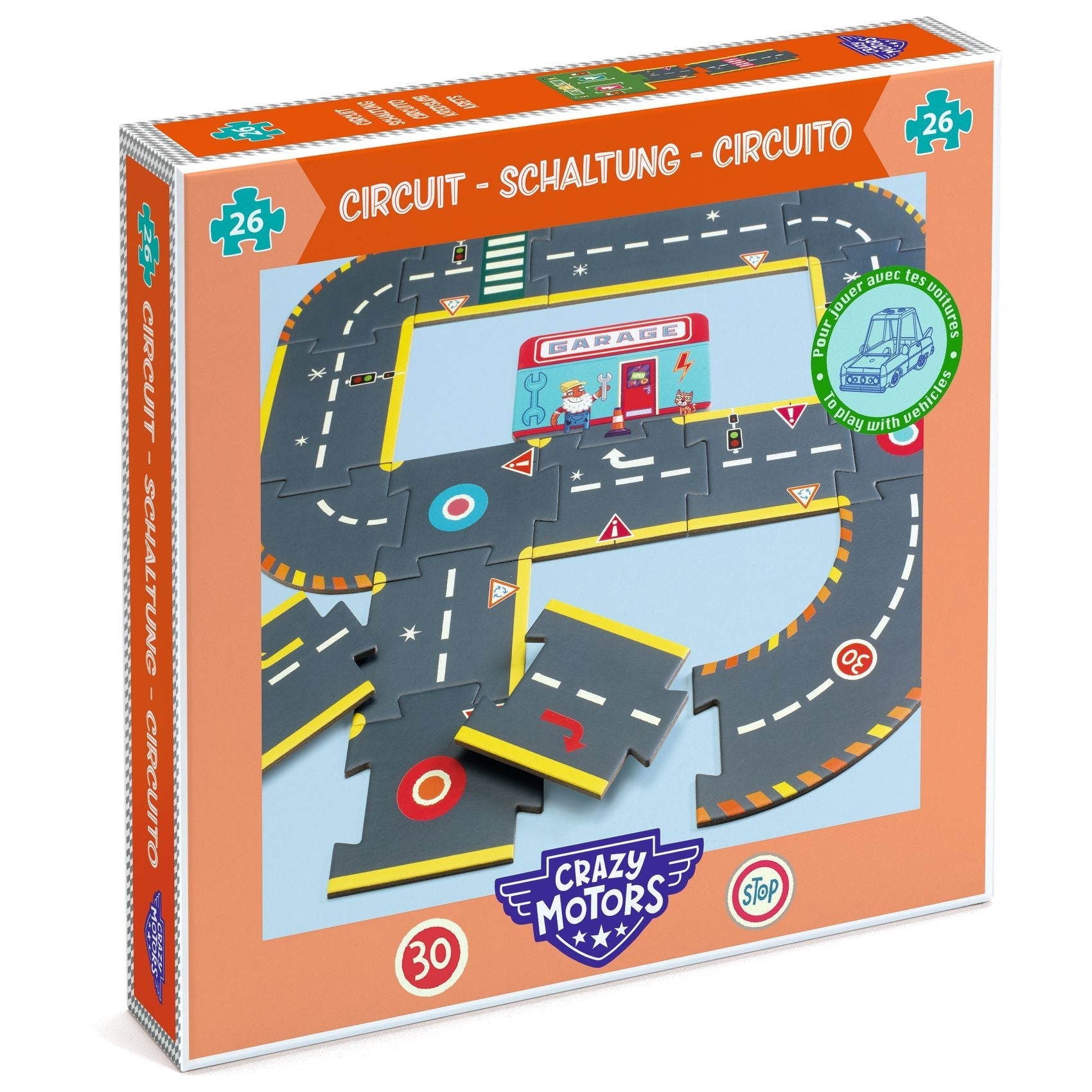 Crazy Motors Circuit Track - Toy Polloi