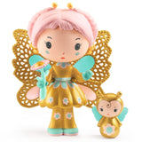 Djeco Tinyly Hortense and Fly dolls featuring colorful, detailed doll figures with whimsical designs and vibrant outfits.