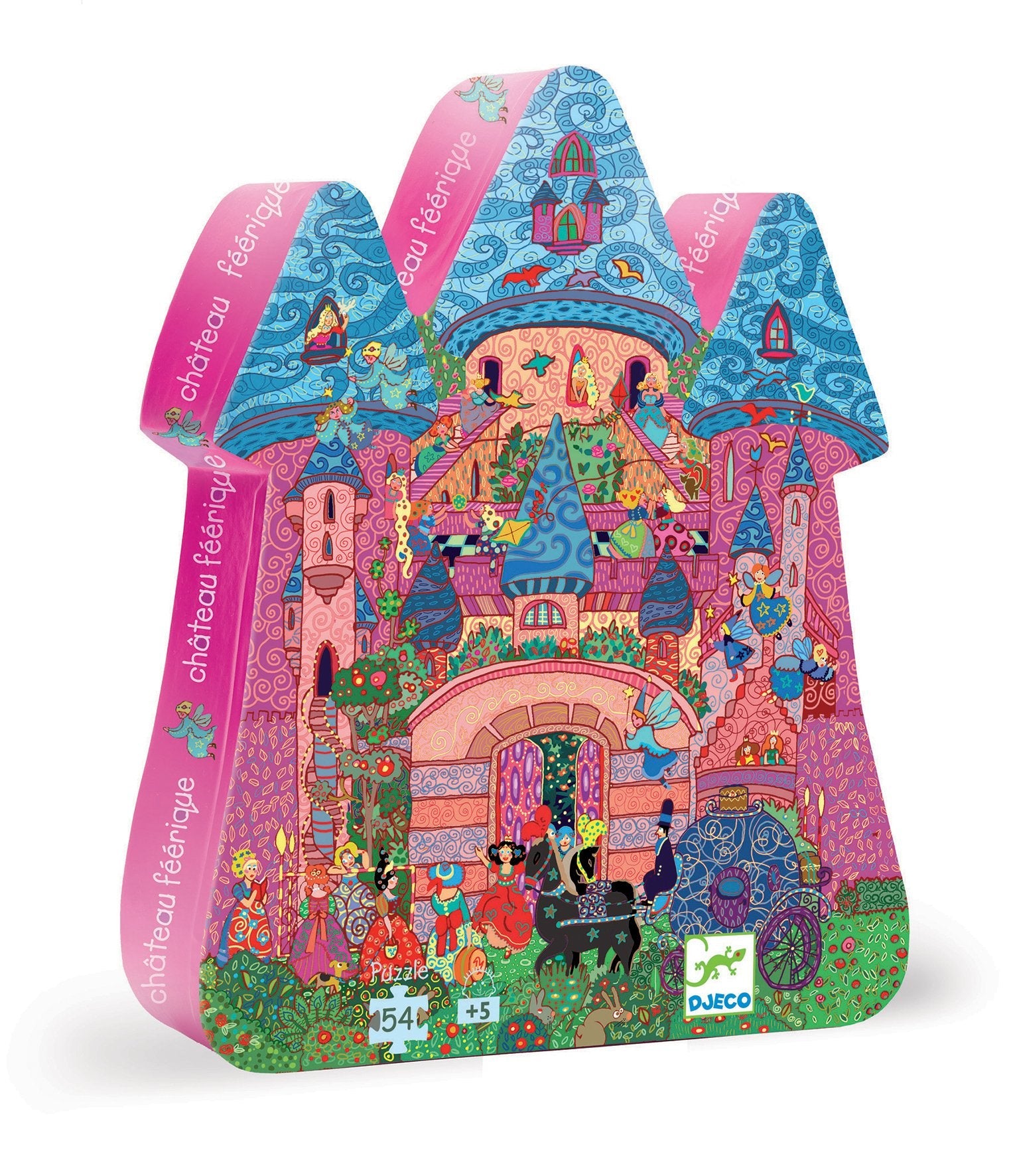 Fairy Castle 54pc Silhouette Jigsaw Puzzle - Toy Polloi