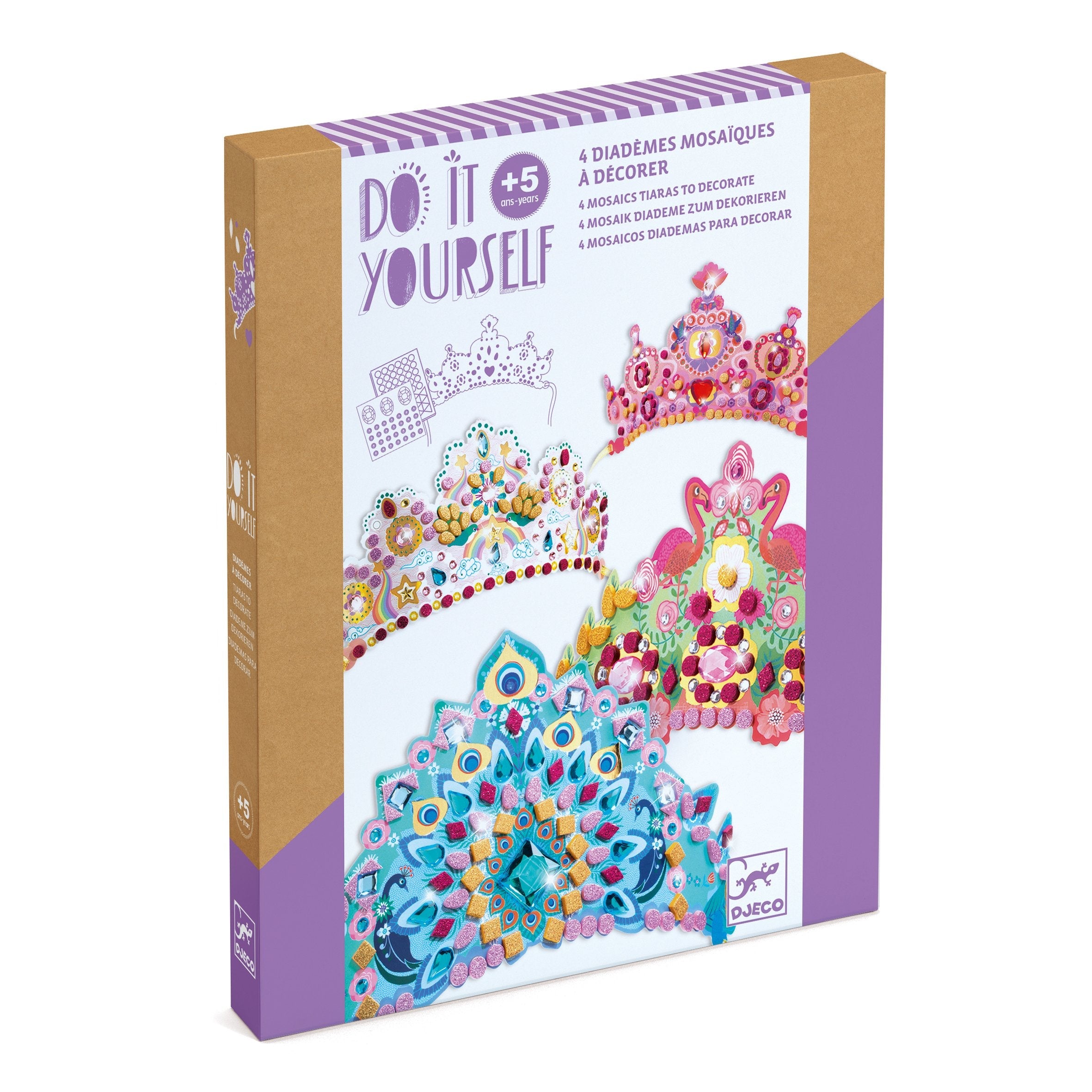 Sparkling Tiaras Craft Kit - Toy Polloi