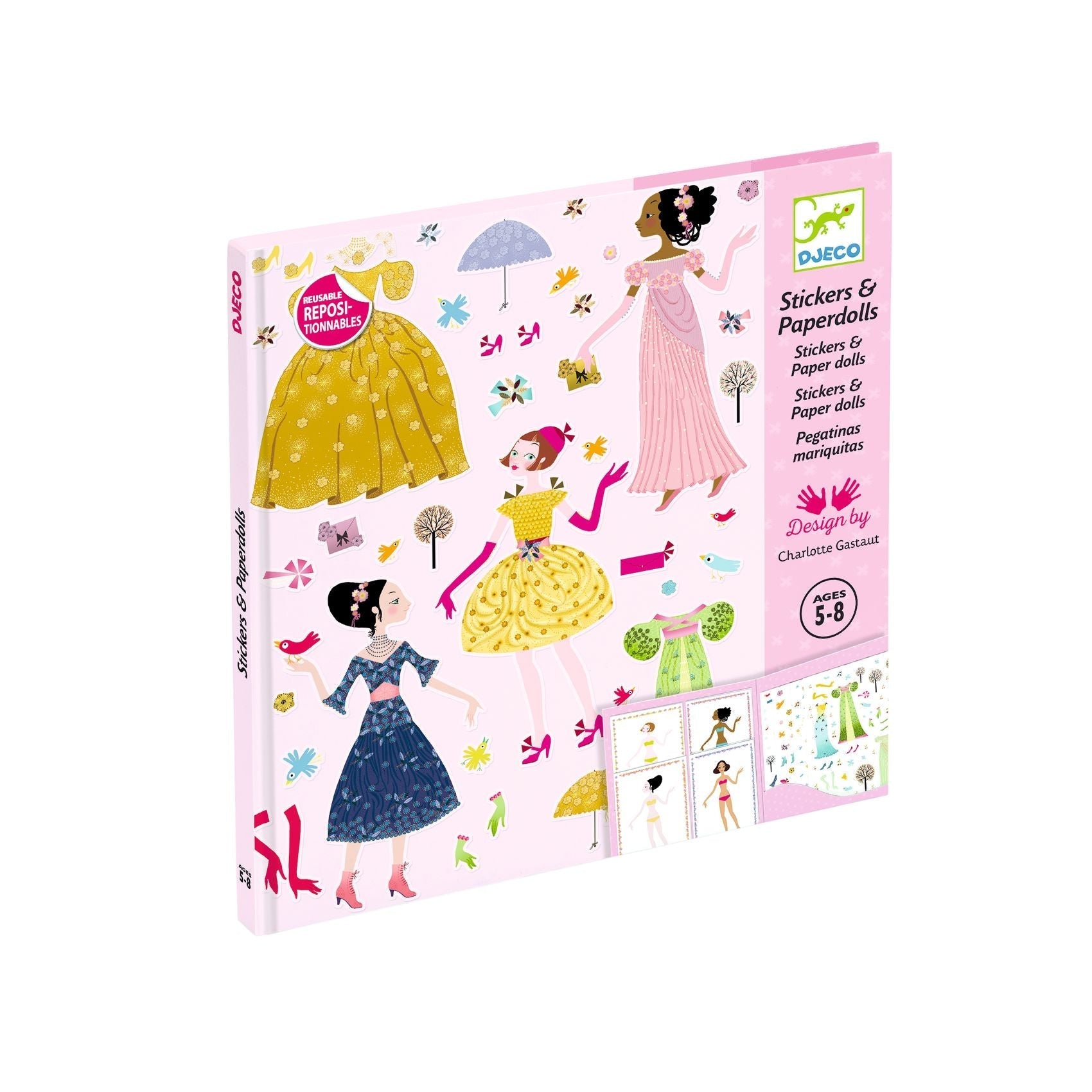Dress-Up Sticker Fashion Set - Toy Polloi