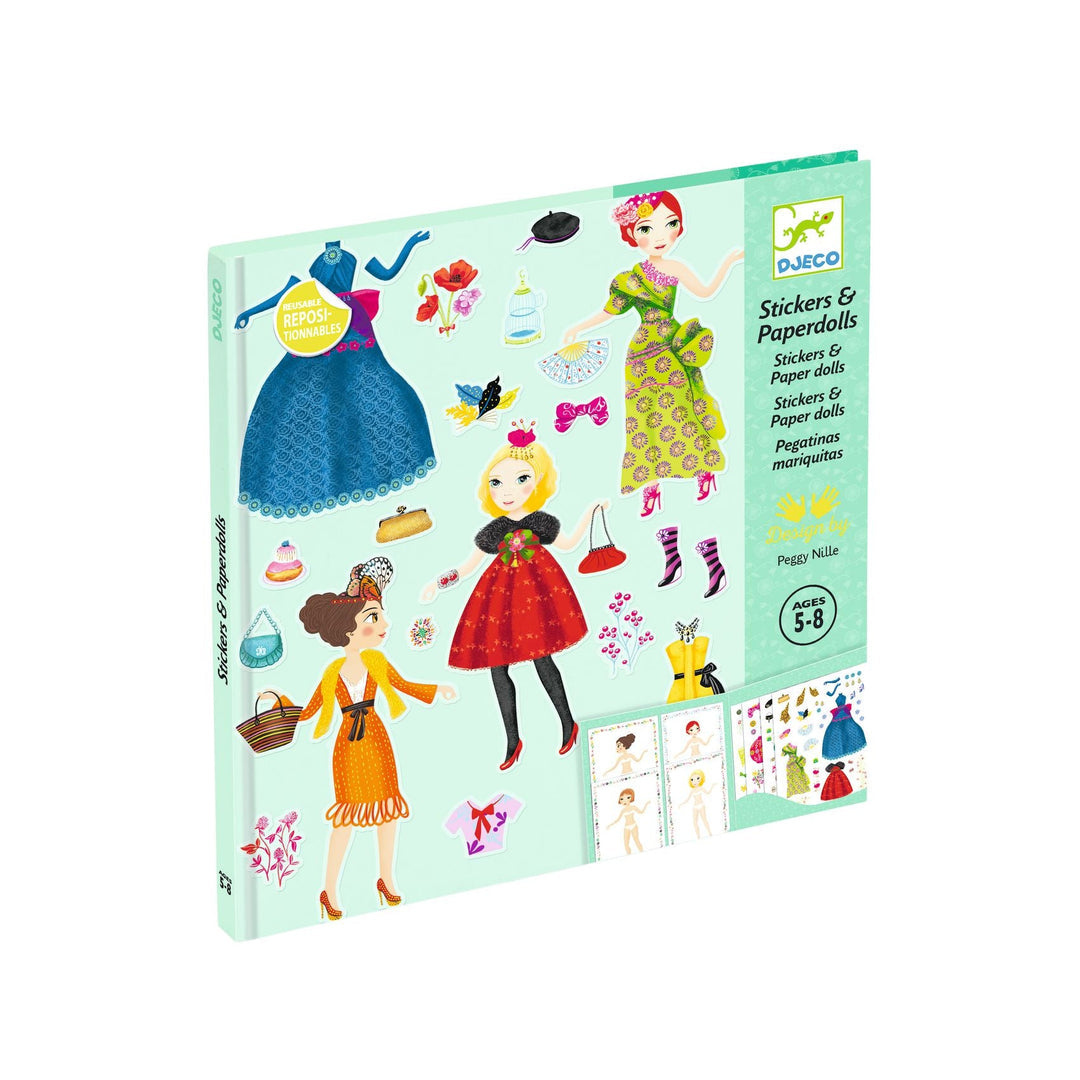 Paper Dolls Fashion Set - Toy Polloi