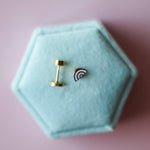 Tiny Rainbow Earrings - Toy Polloi