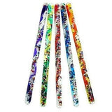 Toysmith jumbo spiral glitter wand toy with vibrant, shimmering spirals and colorful glitter for fun and entertainment.