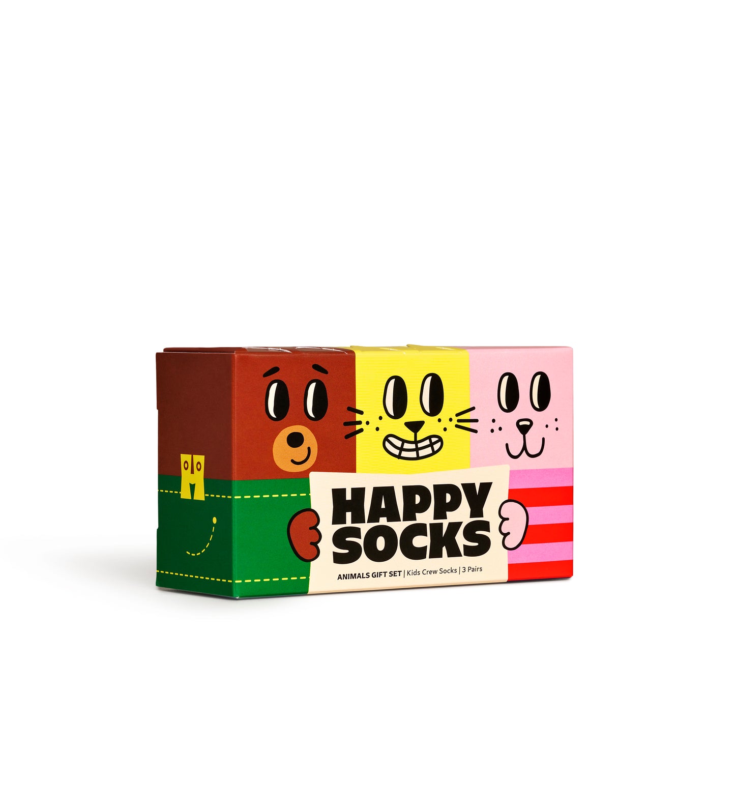 Happy Socks 3-Pack Animal Set