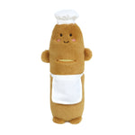 Soft Mon Ami Chef Baguette plush toy with detailed bread and chef hat design, perfect for cuddling and play.