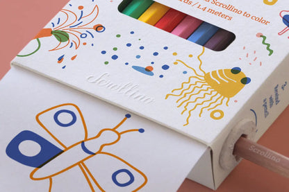 Scrollino Coloring Kit