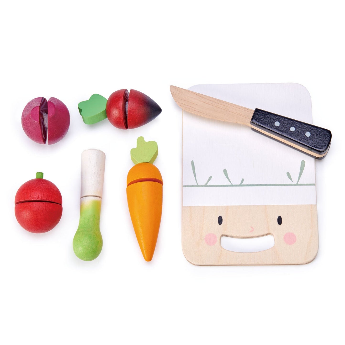 Mini Chef Wood Cutting Board