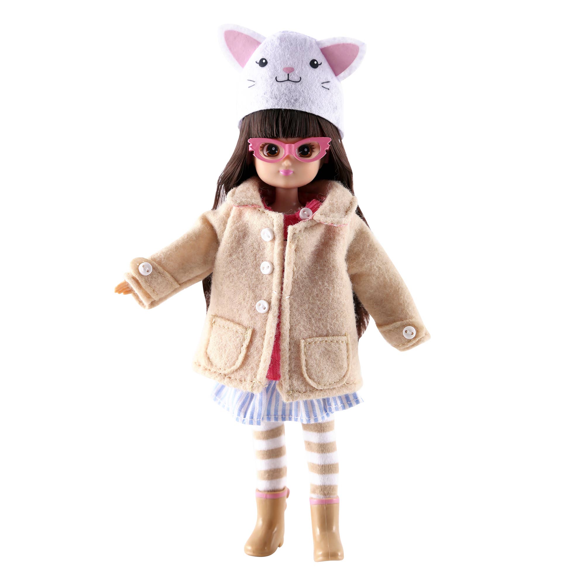 Lottie Dolls Pandora's Box doll with detailed costume and accessories, showcasing a whimsical, collectible toy from Lottie Dolls.
