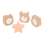 Baby Janod sensory shape sorter with colorful, textured shapes for developmental play and fine motor skills.