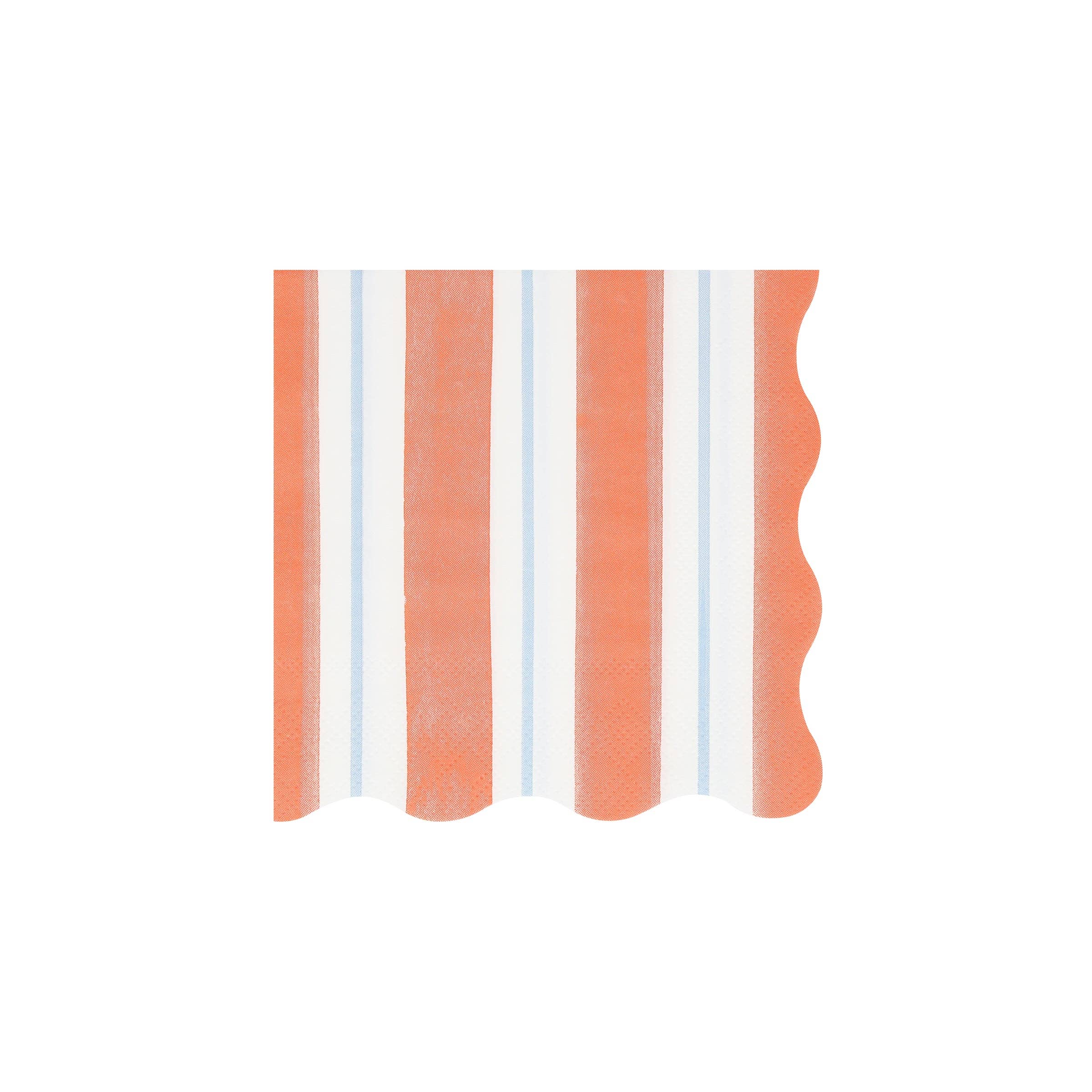 Preppy Stripe Small Napkins - Toy Polloi