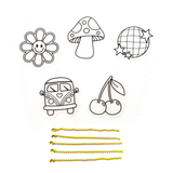OOLY Good Vibes Mini Shrink Charm Kit