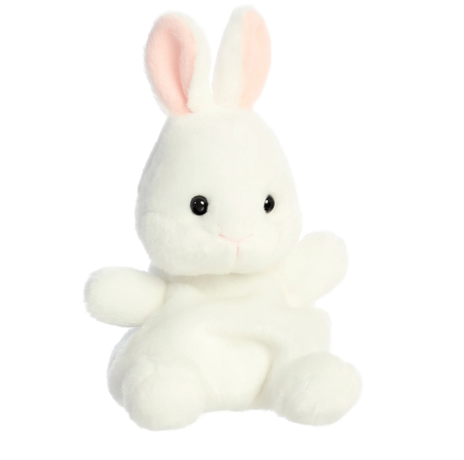 5" Plush Bunny Palm Pal Stuffed Animal - Toy Polloi