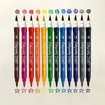 OOLY Calligraphy Duo Markers for arts and crafts, featuring dual tips for smooth, precise lettering and creative design projects.