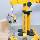 Wooden Construction Crane Play Set