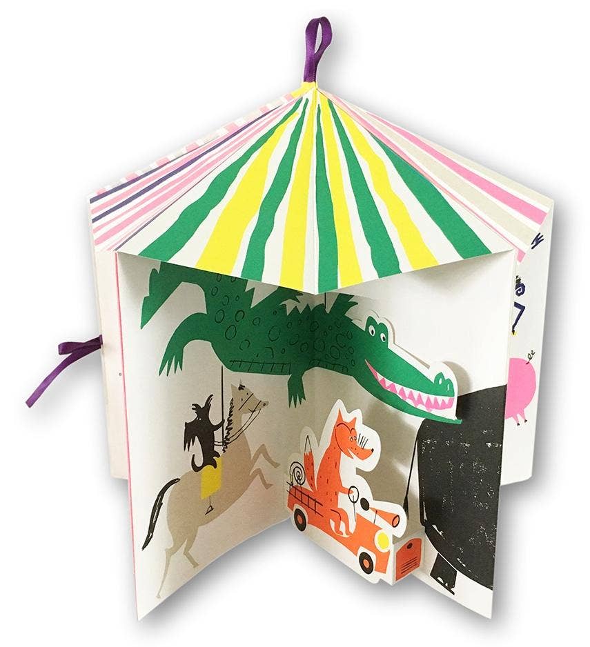 The Carousel of Animals Pop-Up Book