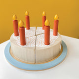 Wooden Party Cake Set