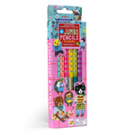 Sweet Celebration dual color jumbo pencils from eeBoo, colorful arts and crafts pencils in a vibrant pack.