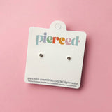 Tiny Diamond Earrings - Toy Polloi
