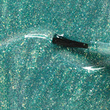 Manucurist Kids Nail Polish: Forest Green Glitter