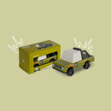 Candylab Toys Sandkat TOONS™ Car, a detailed toy car in vibrant colors, designed for kids and collectors.