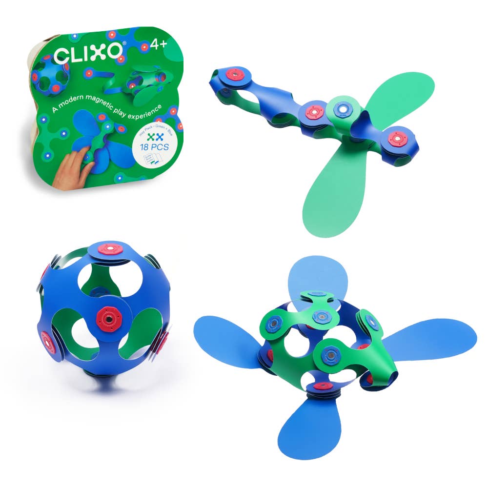 Clixo Itsy Pack Green Blue