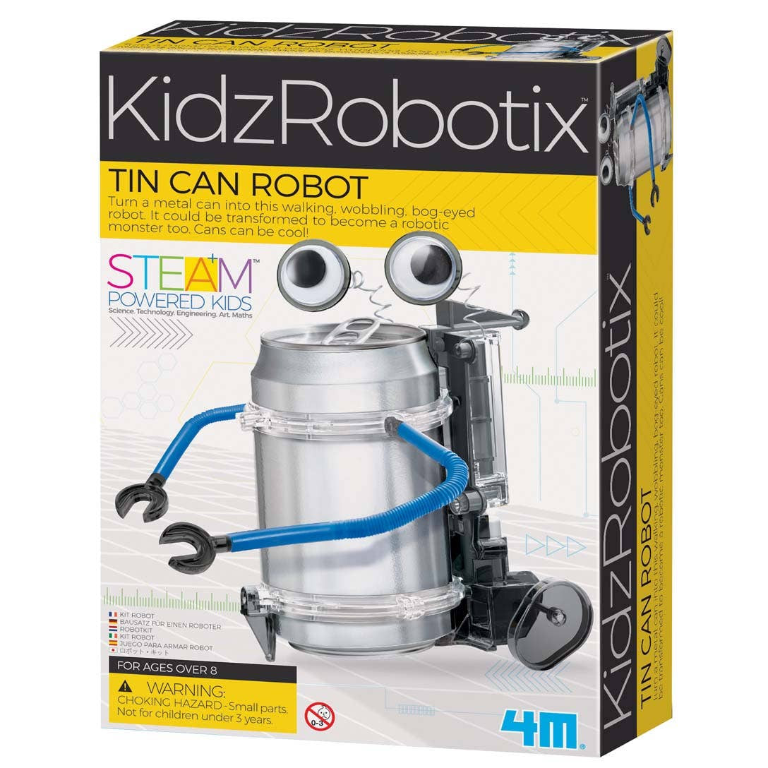 Kidz Robotix Tin Can Robot - Toy Polloi