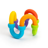 Colorful Plip Links building set by Fat Brain Toy Co. with interlocking plastic links for creative construction play.