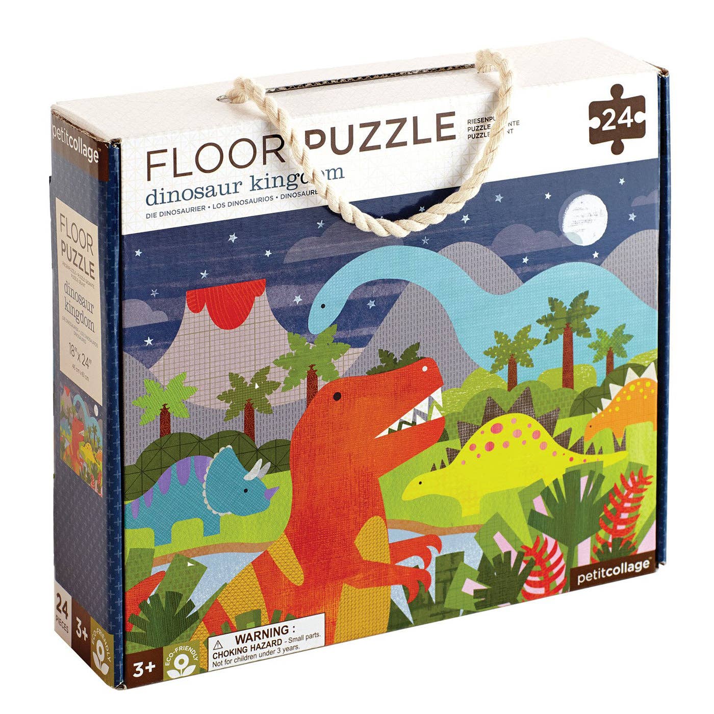 Dinosaur Kingdom 24-Piece Floor Puzzle - Toy Polloi