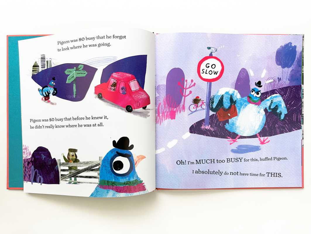 Cover image of "Much Too Busy" book by John Bond, published by Simon & Schuster, featuring colorful illustrations on the front.