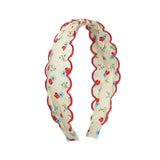 Floral Scalloped Headband