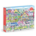 Michael Storrings Book Town 1000 Piece Puzzle - Toy Polloi