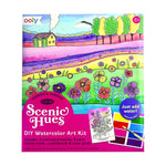 OOLY Garden Watercolor Postcard Kit for arts and crafts, featuring watercolor postcards and art supplies for creative projects.