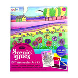 OOLY Garden Watercolor Postcard Kit for arts and crafts, featuring watercolor postcards and art supplies for creative projects.