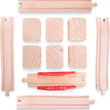 Build-a-Bridge Wooden Train Set
