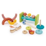 Wooden Toddler Garden Playtime Set