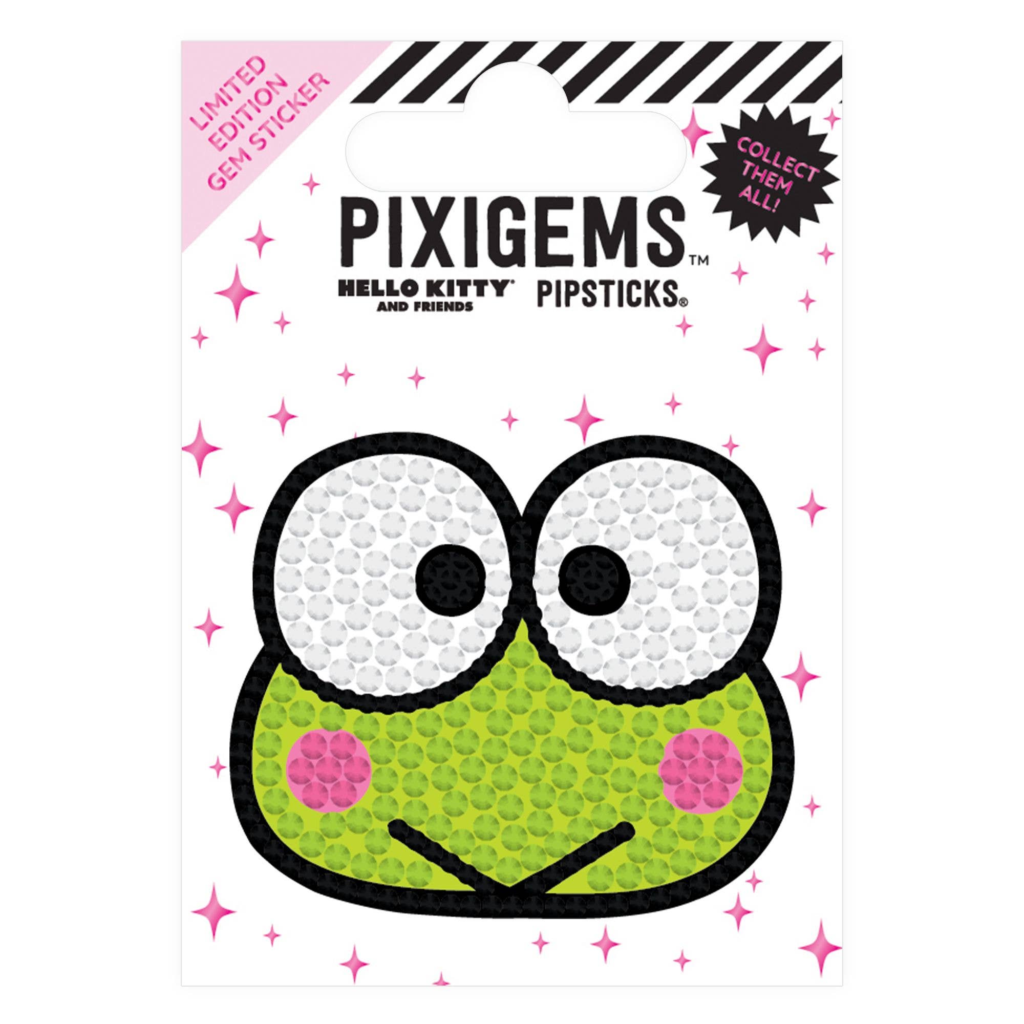 Pipsticks Keroppi Pixigem Sticker - Toy Polloi