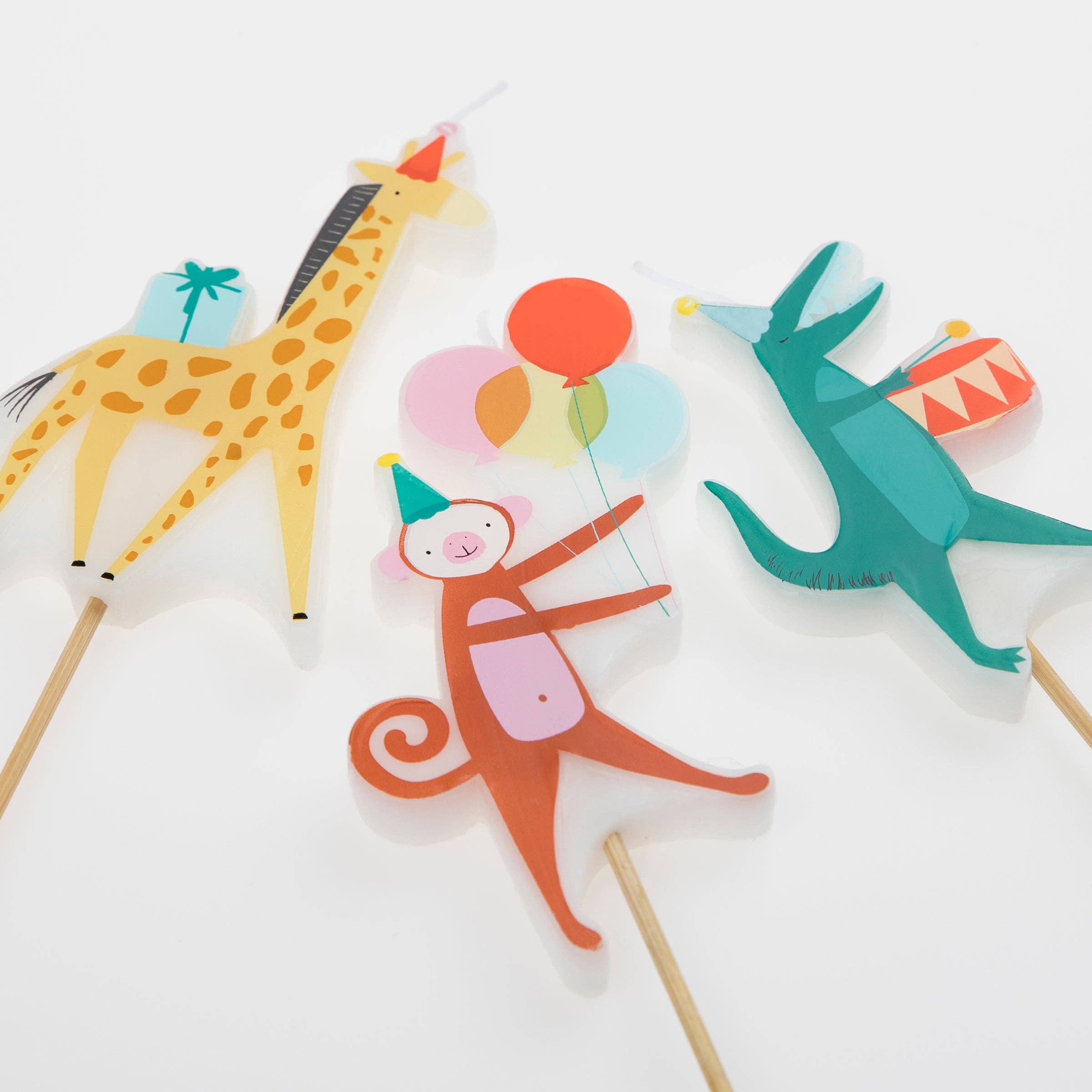 Animal Parade Candles - Toy Polloi