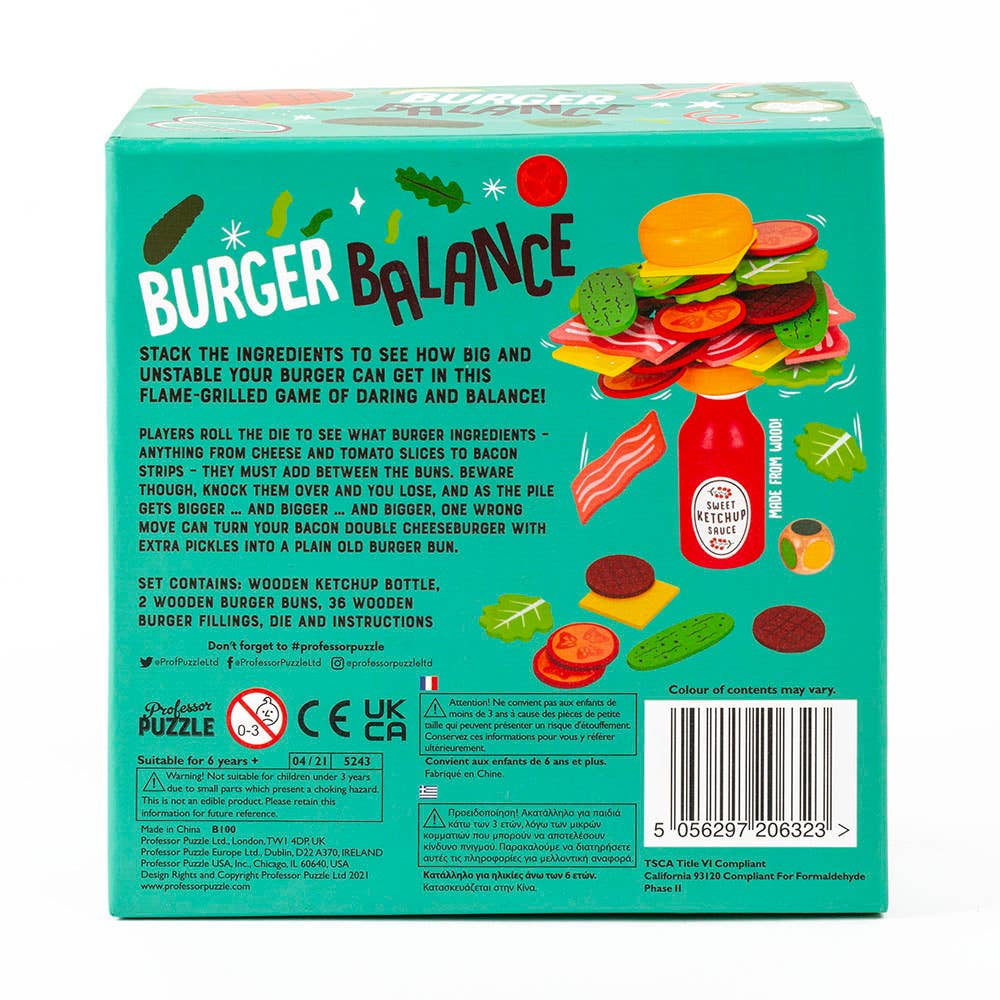 Burger Balance - Toy Polloi