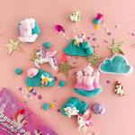 Colorful Earth Grown KidDoughs Pegasus Palace KidDough arts and crafts play kit with bright dough and creative building tools.