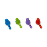 Colorful Itty Bitty Bird Whistles toy set from Jack Rabbit Creations featuring small, vibrant bird-shaped whistles for children.
