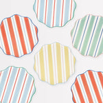 Preppy Stripe Side Plates - Toy Polloi
