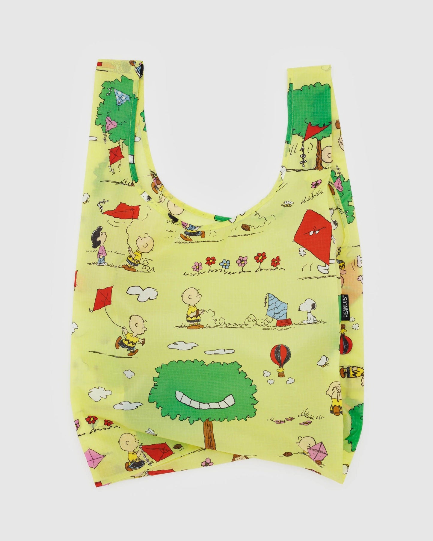 Baggu Peanuts Kites & Trees Bag, Large